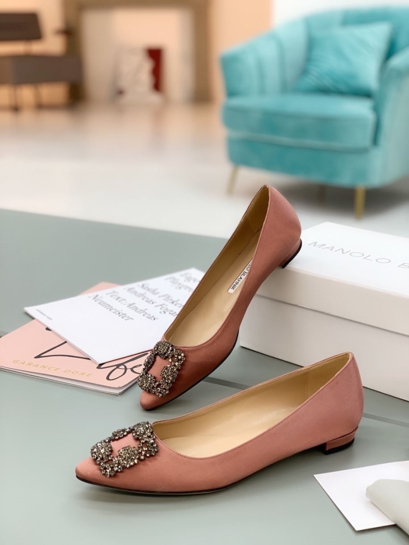 Manolo Blahnik flat shoes